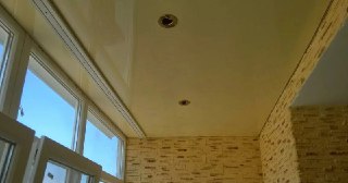 Натяжной потолок на балкон Сокол, цена 6322 руб.