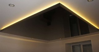 Натяжной потолок с подсветкой Сокол, цена от 2150 руб.